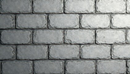Obraz premium Rough, textured cinder block wall surface, grey tones , masonry, grunge, surface