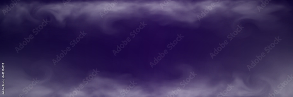 Poster A captivating effect that depicts smoke forming a soft, elegant frame, often used for artistic designs or as a background element in various media.
