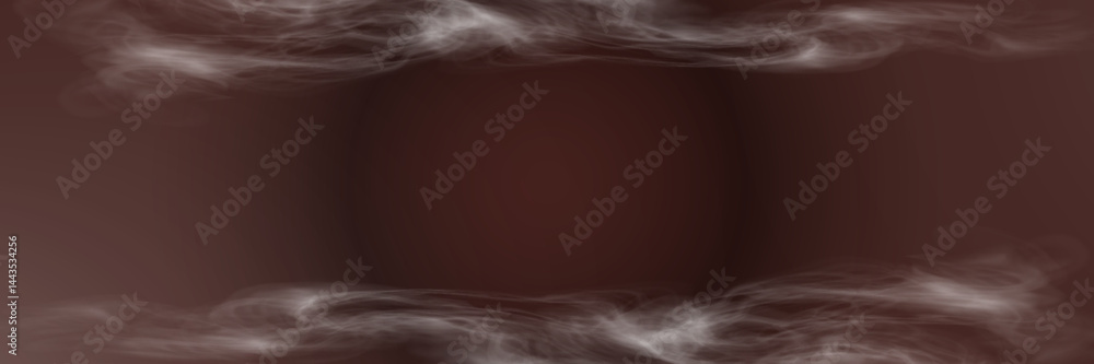 Poster A captivating effect that depicts smoke forming a soft, elegant frame, often used for artistic designs or as a background element in various media.
