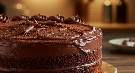Obraz premium Devil's Food Cake