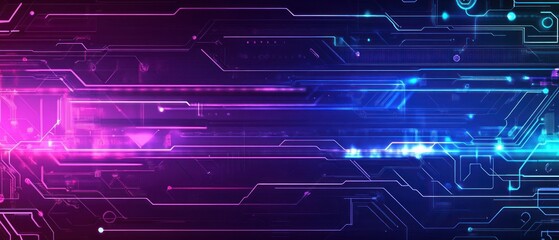 Obraz premium Abstract circuit board design