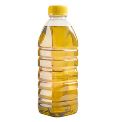 Refined vegetable oil isolated on transparent background