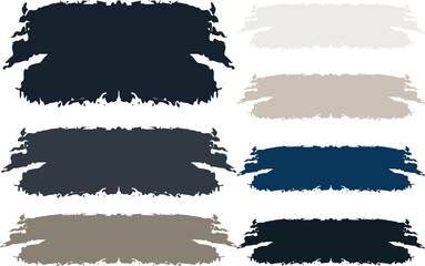 abstract dark blue beige brown colors palette brush strokes backdrop