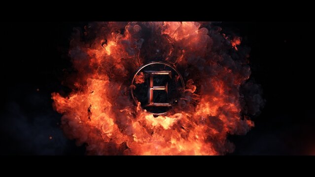 Cinematic Fire Logo