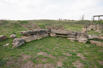 Alacahoyuk Ancient City in Corum, Turkiye