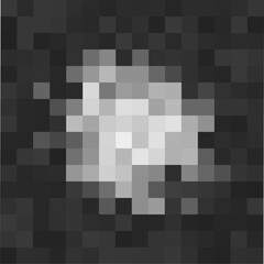 Pixelation Effect for Hiding Explicit Content, News Censorship or Privacy. Vector Illustration. © artyway