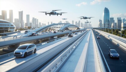 Futuristic Transportation Hub