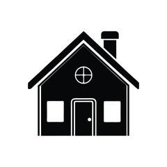 Home button icon. Home page icon. Simple house symbols. Building icon. Vector illustration.
