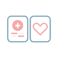 Medical icons set. Healthcare and medicine. Medical Insurance.