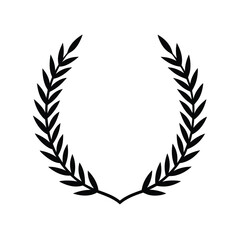 golden laurel wreath