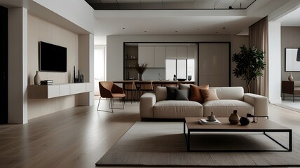 Fototapeta premium modern living room
