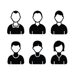people icons set