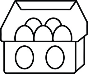 vector illustration of a set of ice cubes