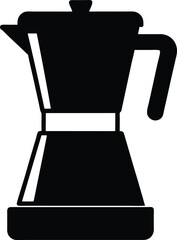 black silhouette of a suitcase