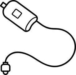 Obraz premium usb cable isolated on white