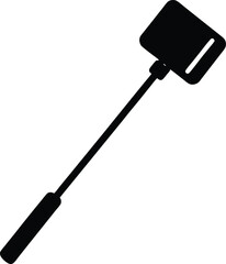 black hammer isolated on white