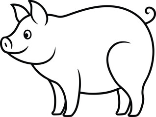 vector illustration of a cartoon kangaroo