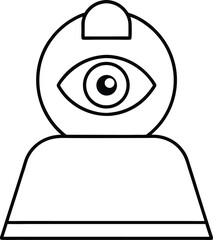 cartoon character of a man