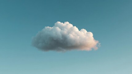 Photograph of a large cloud in the sky. the cloud is white and fluffy, and it appears to be floating in the center of the image.