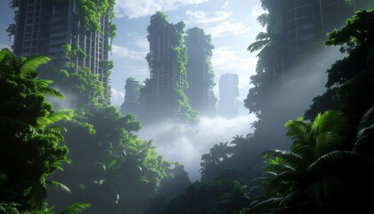 Post-Apocalyptic Nature Reclamation