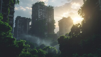 Post-Apocalyptic Nature Reclamation