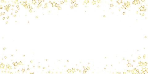 Christmas spirit. Scattered falling stars.