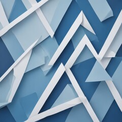 abstract blue background, abstract geometric background, abstract blue background with triangles