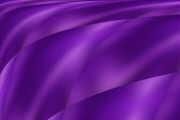 Abstrakcyjne fioletowe tło z miękkimi falami i jedwabistą teksturą, gładkie powierzchnie i świetliste przejścia tonalne