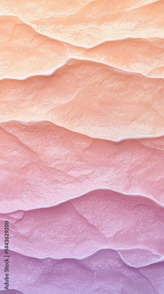 Poster pastel gradient wave pattern background texture