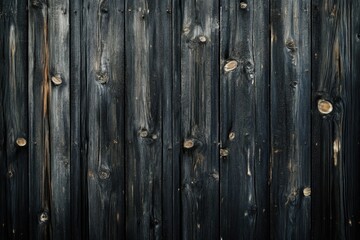 Fototapeta premium Dark Aged Wood Planks Wall Texture