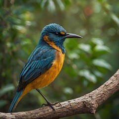 Fototapeta premium Bird on branch