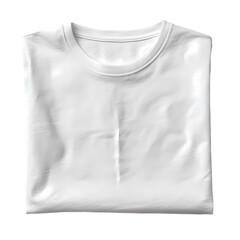 Blank White TShirt Mockup Perfect for Design Presentations Cut Out Transparent Png