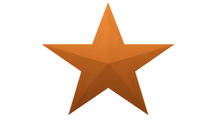 Shiny star icon for business success and achievement in competition bicolor icon set