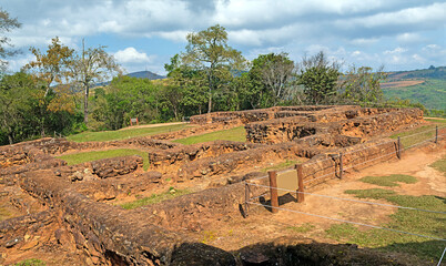Building Remnents in a Archaeological Park