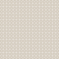 Seamless square shapes pale beige retro pattern background