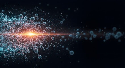 Quantum simulation of molecular interactions and tunneling