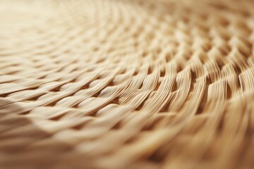 Closeup View of Intricate Woven Pattern