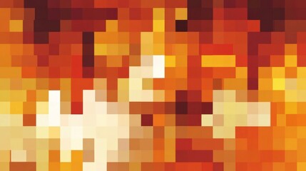 Fototapeta premium Abstract pixel art design