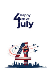 Creative vector pack for USA 4th of July featuring Independence Day celebration designs, American pride icons, fireworks, flags, and patriotic symbols for banners, web projects, and print use.