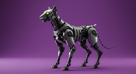 Robotic dog future tech ai robot pet animal canine technology artificial intelligence automation design