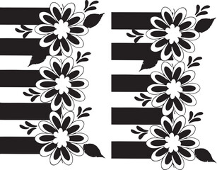 A drawing of flowers with the word