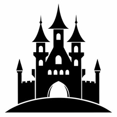 Obraz premium castle in the night