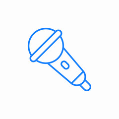 microphone sound device icon sign vector