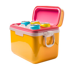 Cute Portable Mini Cooler for Kids Cut Out Transparent Png