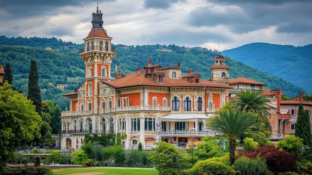 Kursaal architecture, Montecatini Terme.