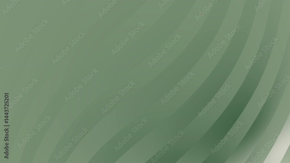 Poster soft green gradient background with smooth stripes