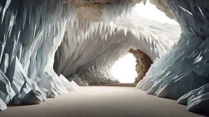 Ice Cave Cold Environment For Exploration Concepts