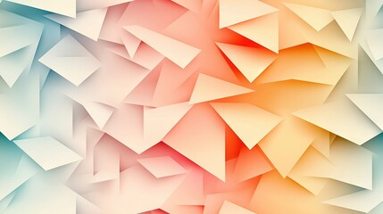 Fototapeta premium A collage of various papers with varying shapes and sizes against a vibrant backdrop