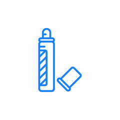 shaving foam can icon sign vector