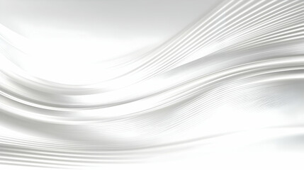 Obraz premium Abstract silver wave background; elegant, flowing design; perfect for websites or presentations